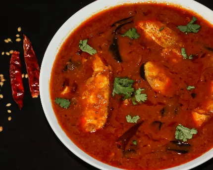 Madras fish (GF, DF)