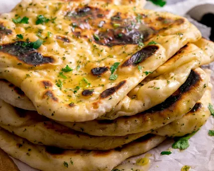 Garlic naan